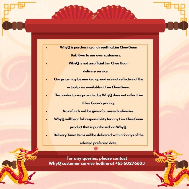 Lim Chee Guan's Bakkwa Disclaimer